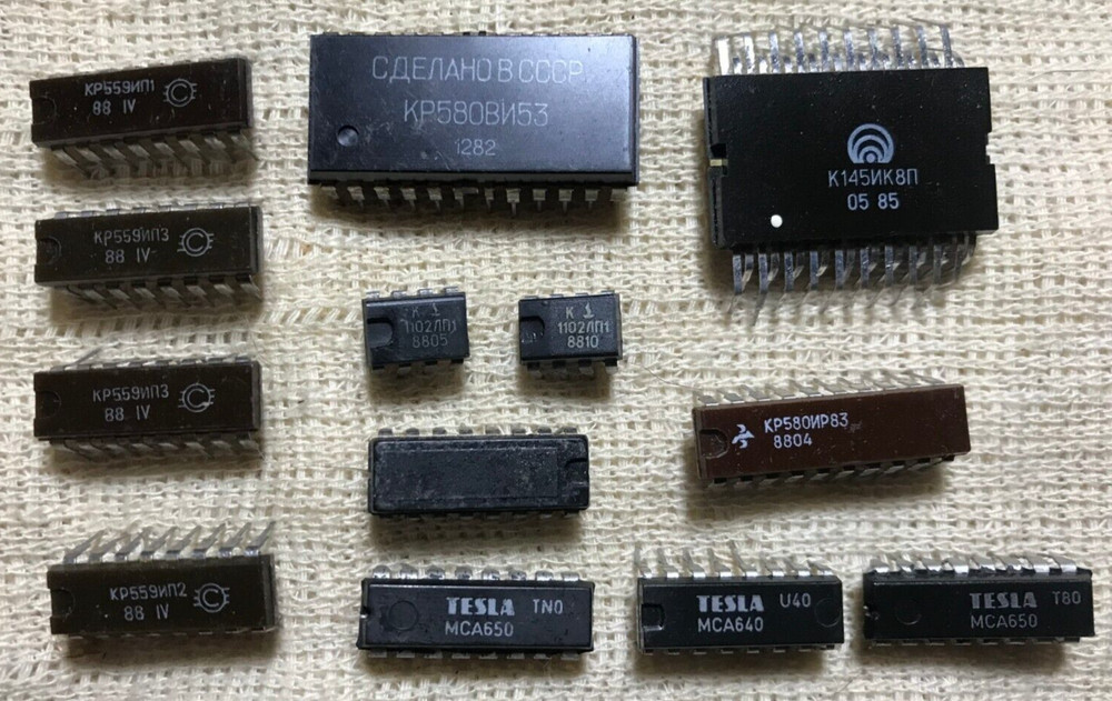 Soviet Electronic Components YOU PICK • Vintage USSR Transistors Diodes PCB Mics