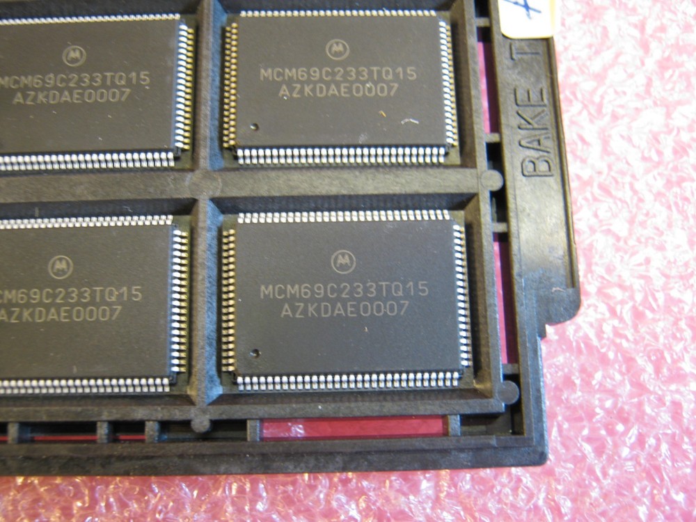 MCM69C233TQ-15 NOS Lot of 2 Pieces from Motorola
