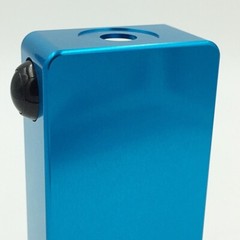 CNC Anodized Aluminum Box Enclosures 100x50x31-mm w/ Otto P9 Snap-In Switch Mod