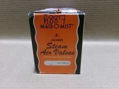 Maid-O-Mist A887 Box of 12 #6 1/8″ Angle Radiator Vent Valve AK