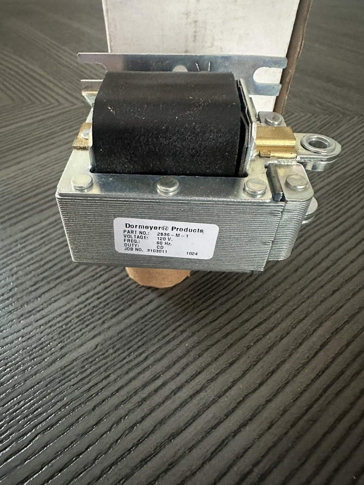 Dormeyer 2536-M-1 Solenoid, Laminated, 1/8 – 1 In, Continuous – New Open Box