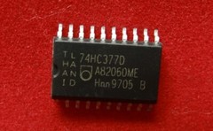 Lot of 12 Semiconductors 74HC377D Octal D-Type Flip-Flop Date Enable 20-SOIC