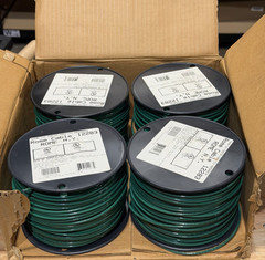 4PK ROME CABLE CORP 500 FT 12AWG STR THHN/THWN/MTW GRN (AEH1.5)