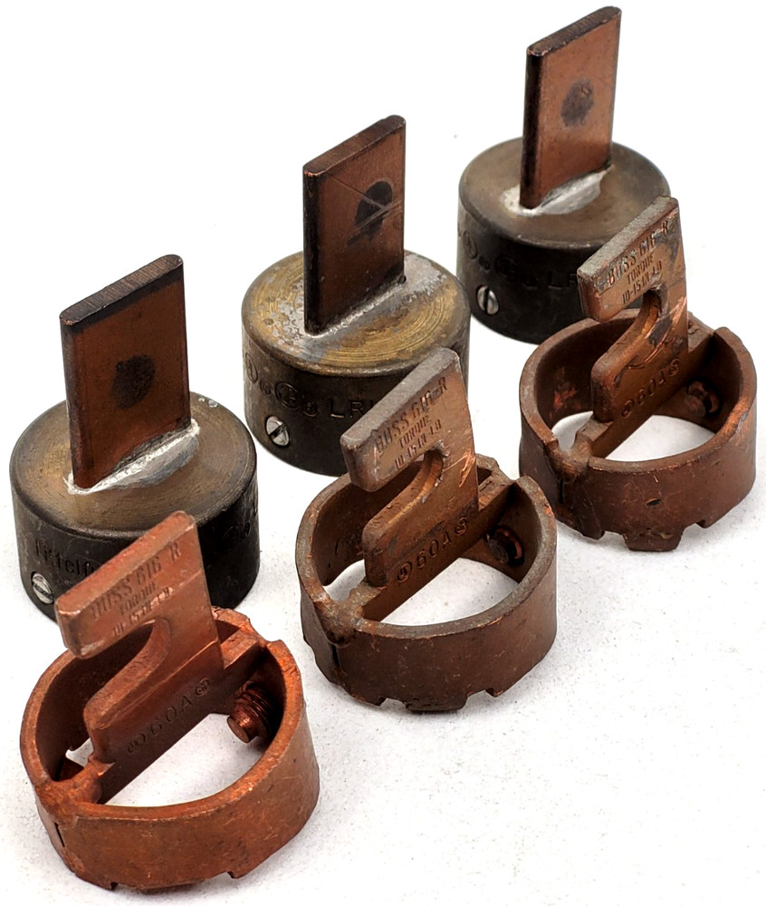 Lot of 3- LRU616R / BUSS616-R Littelfuse Bussmann Fuse Reducers -Next Day Option
