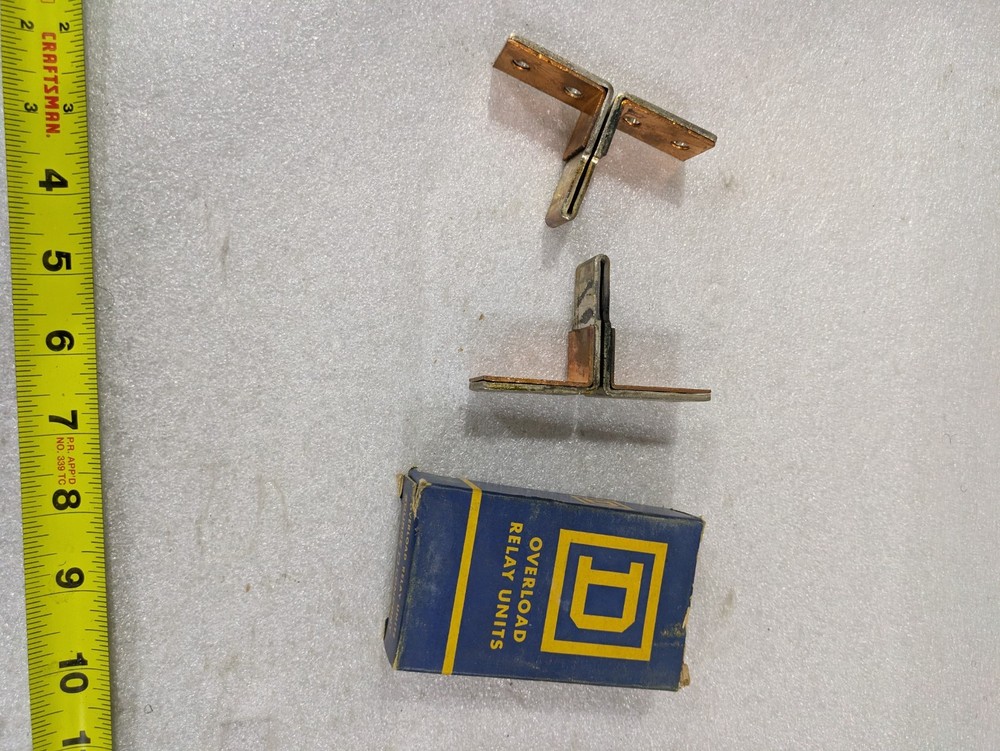 Square D B0.44 58720 Overload Relay Thermal Unit Heater Element Box of 5 Motor