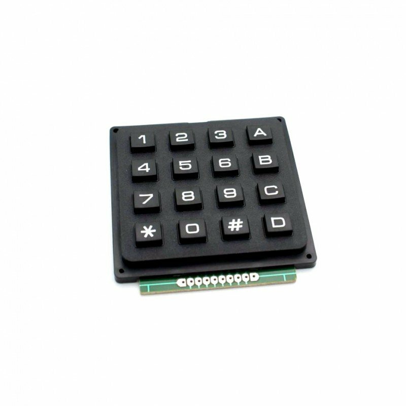 4 x 4 Matrix Array 16 Keys 44 Switch Keypad Keyboard Module for Arduino