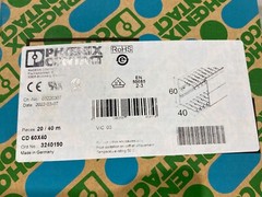 Phoenix Contact 3240190 Wire Channel Cable Duct Gray CD 60X40 BOX OF 12