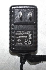 AC/DC Adapter 12VDC 1000mA for digital indicators