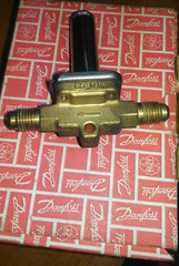 2PCS LOT – Danfoss 032F8107 Solenoid valve, EVR 3, Flare, 1/4 in- Brand New