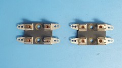 (2PCS) Dual Fuse Block , Fuse Holder , FOR 8AG FUSES 1″ x 1/4″