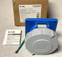NEW Eaton Arrow Hart AH430R9W pin and sleeve receptacle 30A 3Ph 250VAC 3P4W 5HP