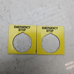 16 Pack Allen Bradley 30mm Push Button Legend Plate Mixed Lot See Pictures