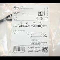 NEW IFM EVC271 FIBER OPTIC DOUBLE ENDED CORDSET VDOGF040MSS00 6H03STGF030MSS