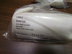 Cooper CCA625GC19T 600 Amp Cable Adapter WITH CONNECTOR 15 & 25 KV 4230 CC6C19T