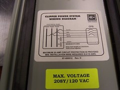 👀 CUTLER HAMMER TRANSIENT VOLTAGE SURGE SUPPRESSOR 208Y/120V 3Ø 4W CPSBXCH208Y.