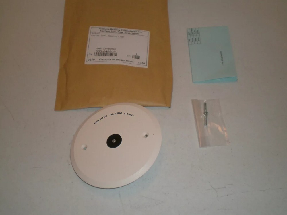 New! Siemens Building Technologies ILED-HC Intel Remote Lamp 500-048809