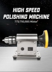 Multifunction Polishing Machine Jewelry Rock Mill Benchtop Grinding Bench Lathe