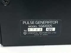 ORIENTAL MOTOR SG6100S SUPER VEXTA DRIVER PULSE GENERATOR, 131848