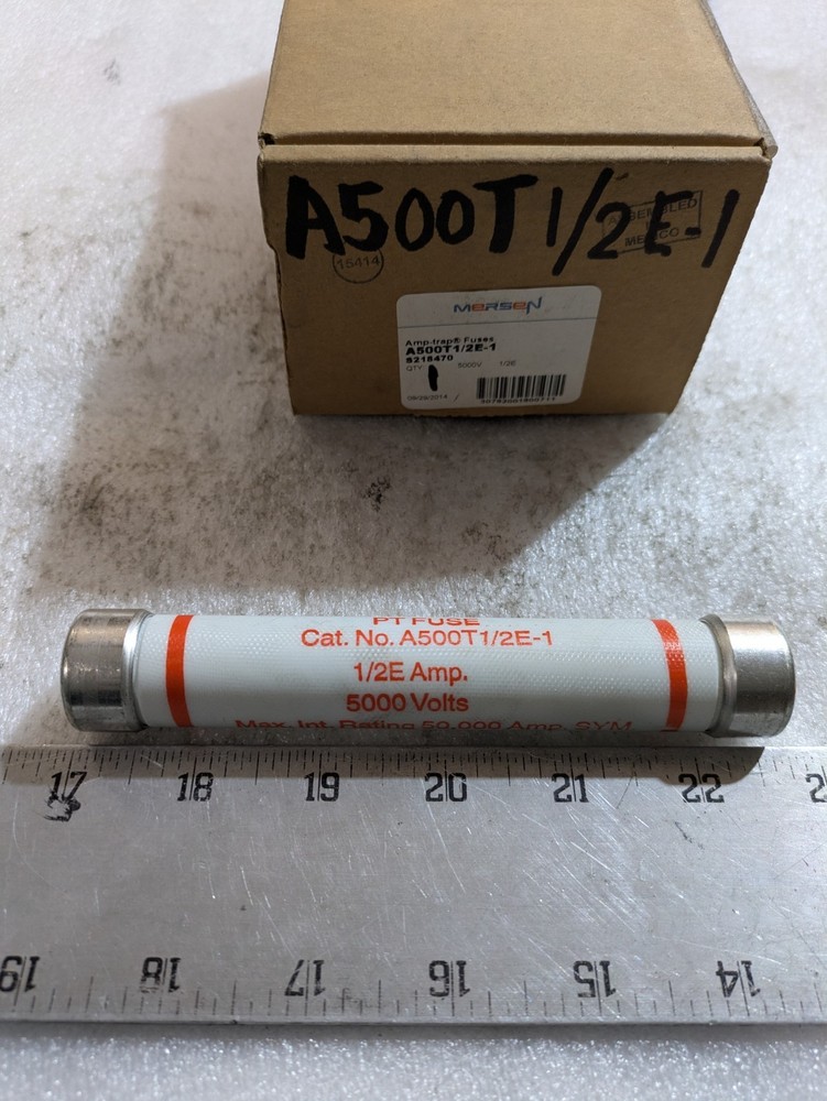 Mersen Ferraz Shawmut A500T1/2E-1 PT Fuse 5000V 1/2A Industrial