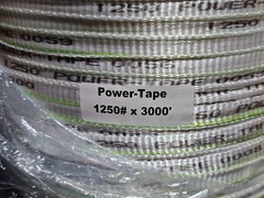 Power-Tape Pull Tape Mule Line Cable Wire Pulling Webbing 1/2″ x 3000ft 1250 lbs