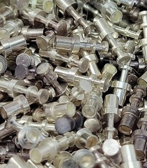 Lot of 50 – Concord Electronics – 10-216-2-01 – Turret Terminals, Silver Plated