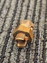 (QTY 15) PUC S-4 16-4 SOL CU DB: Penn-Union Copper Split Bolt Connector