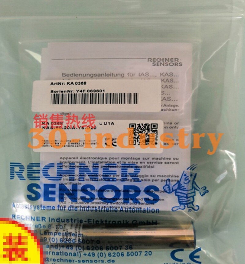 1PCS NEW FOR RECHNER KAS-80-20-A-Y5-D20 Proximity Switch Sensor