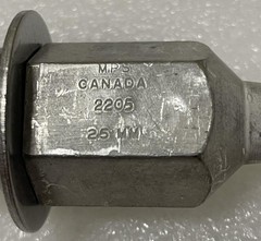 MACLEAN POWER SYSTEMS HC-30037-1 GROUNDING BALL STUD 5H 25mm 5/8″-11 THREAD NEW