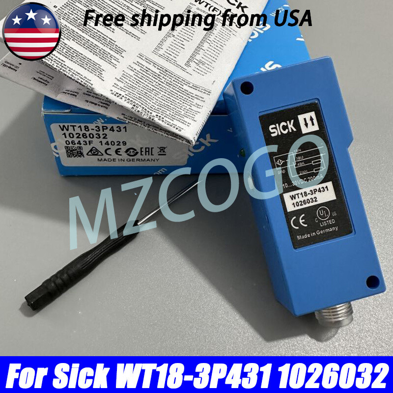 For SICK WT18 – 3P431 WT18-3P431 1026032 Photoelectric Sensor Shipped From USA