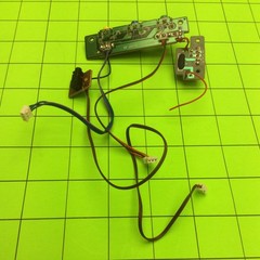 Wii Rockband 2 Drum Kit Ports Port Jack IO Board