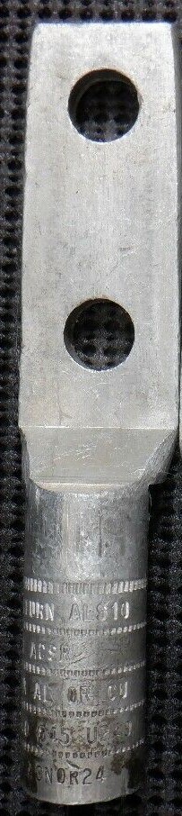 Blackburn ALS10 Aluminum Compression Lug 2 Hole 3/0 5-3/4