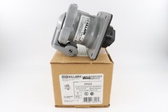 KILLARK VR342 30A GROUND STYLE 2 RECEPTACLE, 3-WIRE/4-POLE 250VDC/600VAC E/4/4X