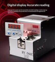 Automatic Screw Machine with Digital Display Counter and Handheld Feeder