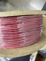 18AWG Solid Bare Copper 2 Conductor Shielded Plenum Red, Fire Alarm Cable 1000′