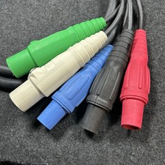 10 FT L21-30 Male To 5 Camlock 2 Male 3 Female Breakout Cable Adapter 600V