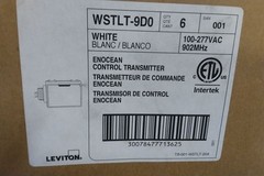 Leviton WSTLT-9D0 6 Pk 100-277VAC White Control Transmitter