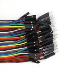40pcs 30cm Jumper Wire Dupont Cable Dupont Line For Arduino F/F F/M M/M