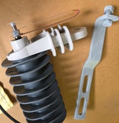 Hubbell Ohio Brass PDV100 Optima Dist Surge Arrester 18kV/ 15.3kV MCOV