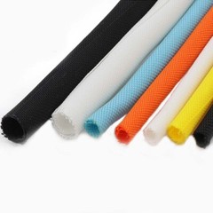 Braided Split Cable Wire Sleeve Self-WRAP Wire Harnessing Sheathing