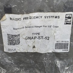 RFS Snap-in Hangers, specifically part number GNAP-ST-12, designed for 1/2″…