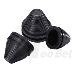 Blanking Grommet Rubber Cable Grommet Closed Blind Plug Conical Tapered 10-130mm
