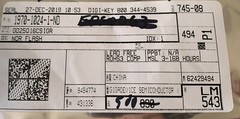 GD25Q16CSIGR 500 pieces NOR FLASH, originally purchased from DigiKey