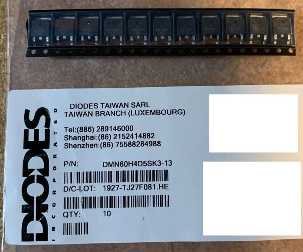 QTY-11 Diodes Incorporated DMN60H4D5SK3-13