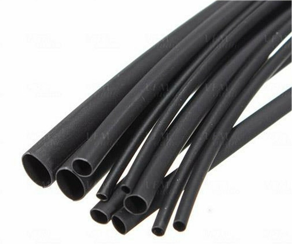 M23053/13-008-0,1″ Fluoroelastomer Viton Black Heat Shrink Tubing