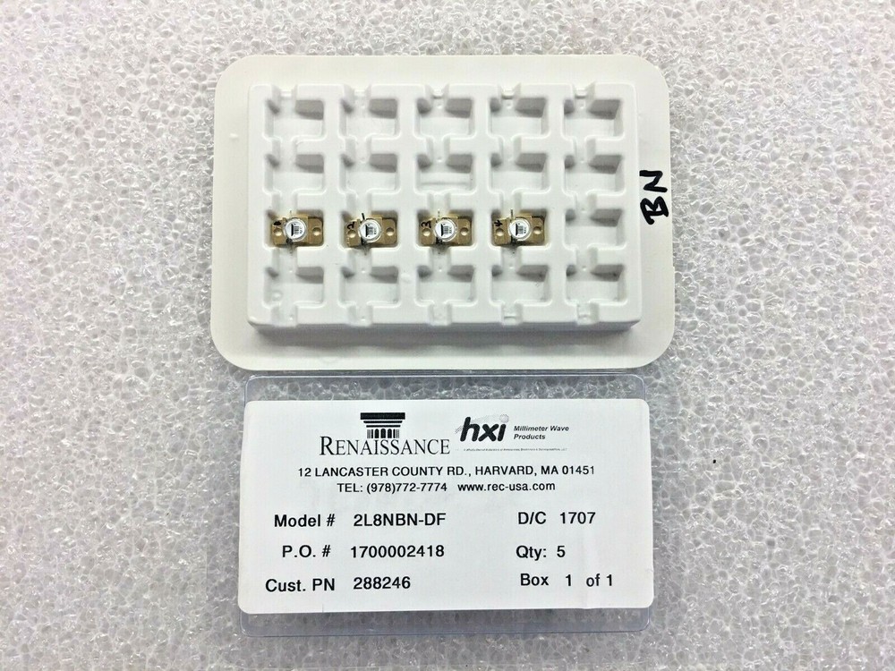 (1 PIECE) 2L8NBN-DF, 2L8NBN, DROP IN ISOLATOR, X-BAND, 9.55-10.625 GHz, -40-85°C