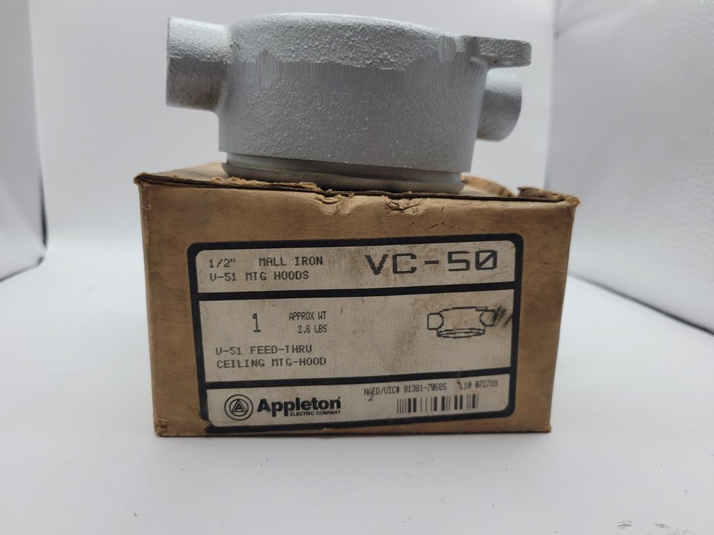 Appleton Electrical Company VC-50 VPT7X