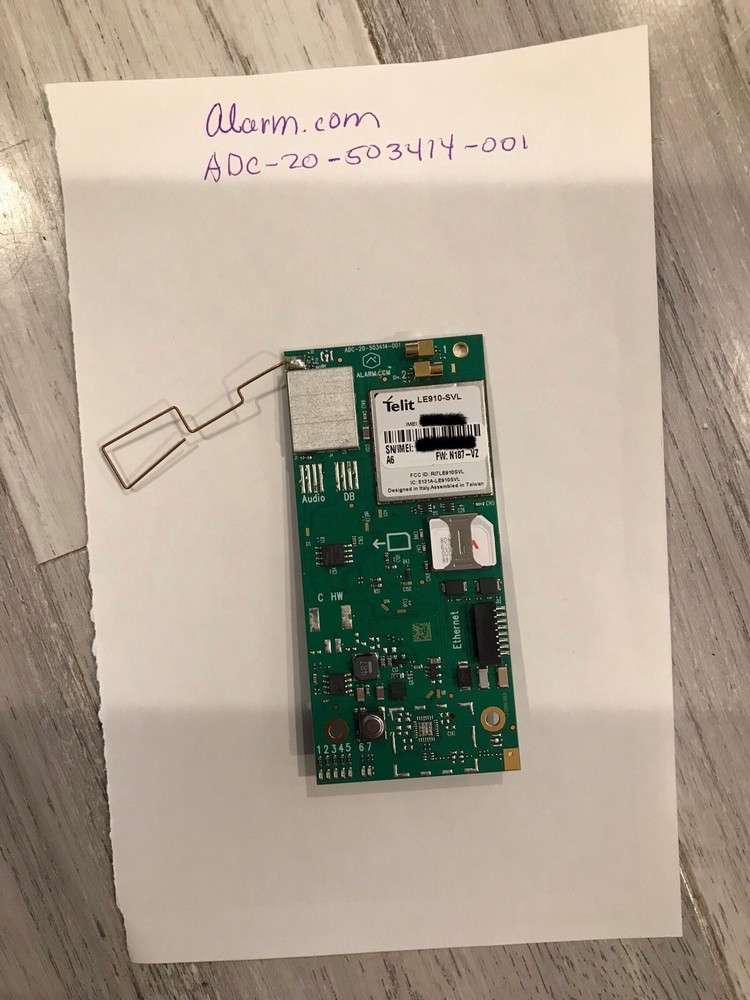 ALARM.COM TELIT COMMUNICATIONS LE910-SVL CELLULAR MODULE – PREOWNED