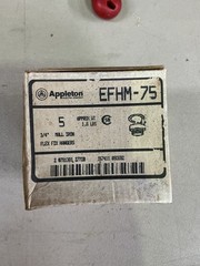 Appleton EFHM-75, 3/4″ Male Hub, Iron,Fixture Hanger Support Hook, 5 Pc