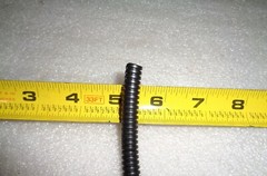 PANDUIT CLT25F-C20 SLIT WALL CORRUGATED TUBING 1/4″ BLACK WIRE LOOM 10FT COIL