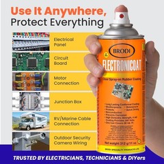 9 kV Dielectric Clear Conformal Coating Spray for Ultimate Electronic Protection